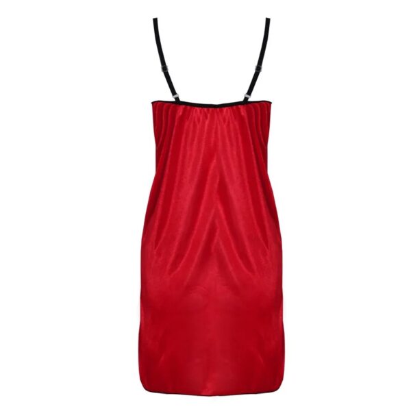 Women Sling Lace Sleepwear Female Sexy V Neck Nightdress Sexy Nightdress Lace-up Cutout Flower Silky Comfortable Sleepwear New - Image 2