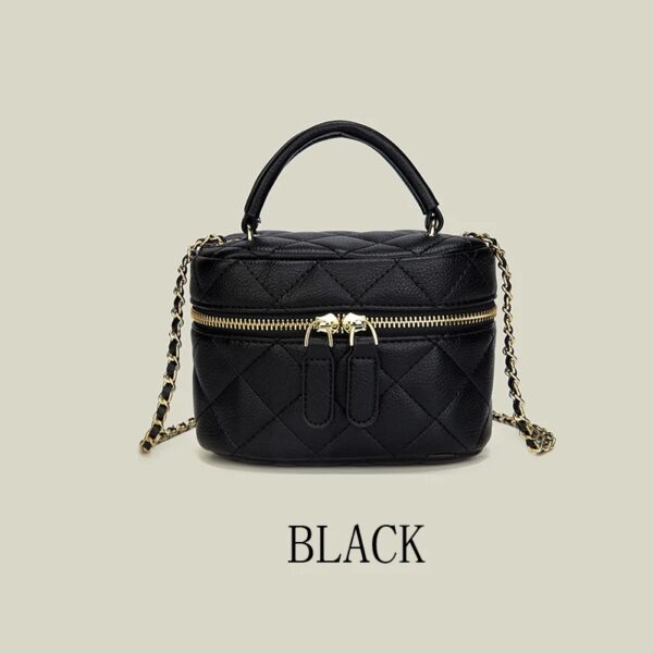 New Mini Quilted Chain Diamond Checkered Women's Crossbody Bag Fashion Mini Designer Handbag High Quality PU Women's Small Bag - Image 9
