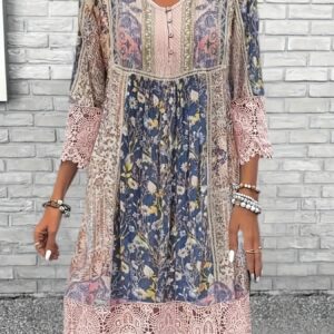 Plus Size Fashion Elegant Women Dress Loose Casual Dress Women Dress New Temperament