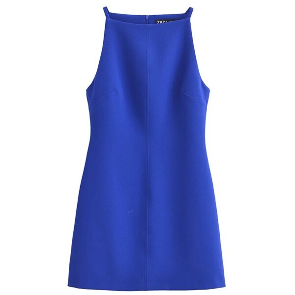 Fashion Summer Dresses 2025 Womens Dresses Bodycon Sleeveless Mini Dress White Red Blue Black Yellow Dress Vacation Dresses - Image 7
