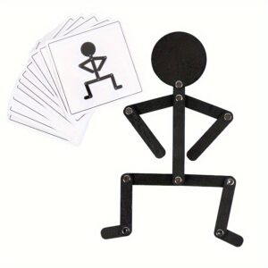 Educational Wooden Figure Puzzle - Versatile Activity Game for Early Childhood, Enhances Motor Skills & Parent- Interaction, Ideal Christmas Gift, Motor Skill Development | Wooden Educational Toy | Durable Wooden Puzzle