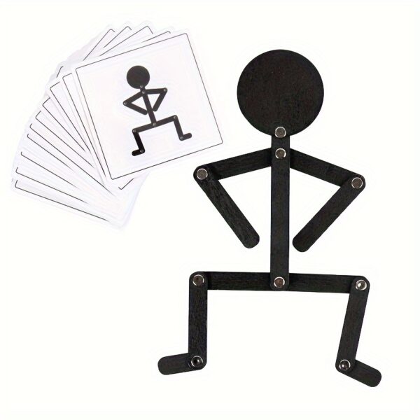 Educational Wooden Figure Puzzle - Versatile Activity Game for Early Childhood, Enhances Motor Skills & Parent- Interaction, Ideal Christmas Gift, Motor Skill Development | Wooden Educational Toy | Durable Wooden Puzzle