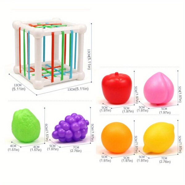 Soft Rubber Building Blocks for Infants - Colorful, Stacking & Nesting Toys for Early Education, Grip Training, and, 0-6 Months, 6-12 Months, 1-2 Years, Hand-Eye Coordination Toy|Colorful Blocks|Soft Texture - Image 11