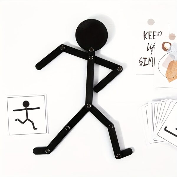 Educational Wooden Figure Puzzle - Versatile Activity Game for Early Childhood, Enhances Motor Skills & Parent- Interaction, Ideal Christmas Gift, Motor Skill Development | Wooden Educational Toy | Durable Wooden Puzzle - Image 4