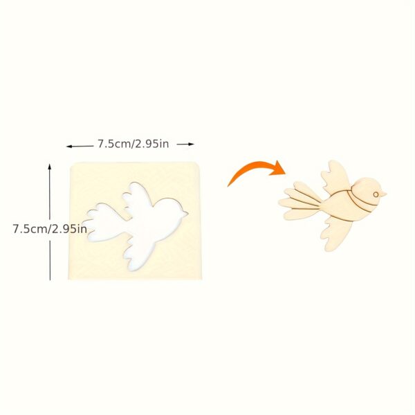 10pcs Educational Toys, Arts Crafts Setwooden Drawing Stencils Kit, Drawing Board Toys Coloring Puzzle, Christmas, Halloween Gaming Gift Thanksgiving - Image 5