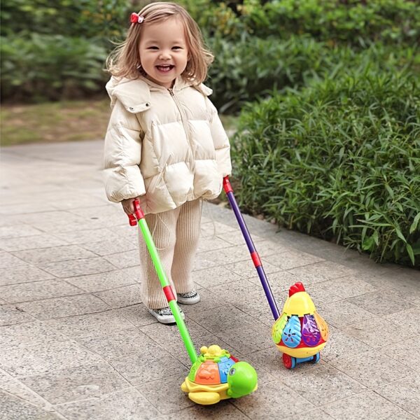Rotating Wing Bell Sound Animal Shape Youngsters' Toy Vehicle, Interactive Entertainment Outdoor Toy, Ideal Birthday, Christmas, Halloween, Thanksgiving Toy Gift