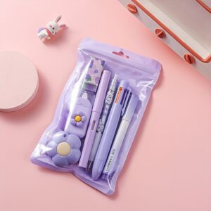 1set Cute School Supplies Gift Box - Durable and Diverse Stationery Set, Suitable for Students to Use