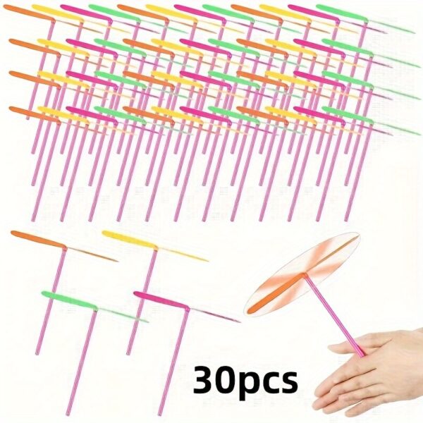 15/30/45pcs Plastic Dragonfly Flying Toys, Easy To Assemble, Bright Colors, Perfect For Parties, Portable, And Educational Game Toys - For Gatherings And Outdoor Play, As Halloween, Chrismas Gift - Image 5