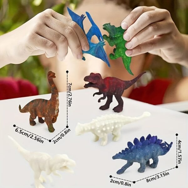 6pcs Children's Dinosaur Painting Set Teaching Toy S Handmade DIY Dinosaur Gift for Boys and Girls Birthday Gift Holiday Gift Creative Toy - Image 5