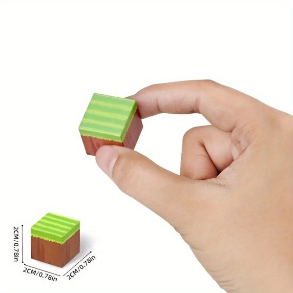 Magical Building Blocks - 50/150/200 Randomly Assembled Cubes in Various Styles, STEM Sensory Toys Suitable for Boys and Girls Aged 3-8 Christmas Birthday Gift - Image 6