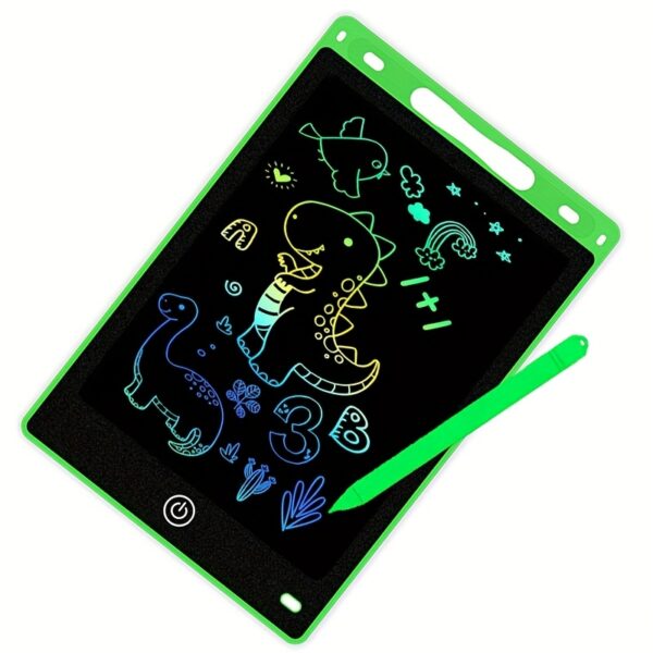 21.59cm Erasable Wipeable Drawing Board with LCD Screen - Interactive Learning Toy, Colorful Plastic Frame, 3-12 Years Old Educational Gift, All-Season Creative Play, Wipeable Drawing Board - Image 6
