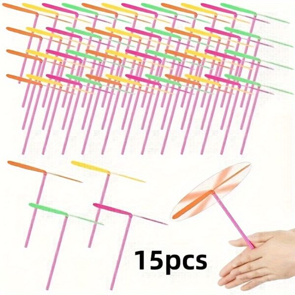 15/30/45pcs Plastic Dragonfly Flying Toys, Easy To Assemble, Bright Colors, Perfect For Parties, Portable, And Educational Game Toys - For Gatherings And Outdoor Play, As Halloween, Chrismas Gift - Image 9