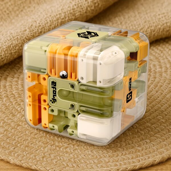 3D Maze Cube, Educational Toy Kids Teaser Toys Birthday Party Favors Suitable Ages 3+ Accessory Color Random - Image 4