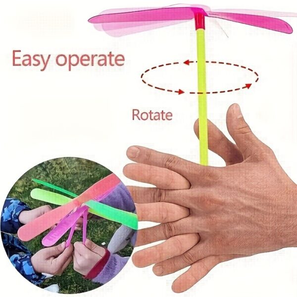 15/30/45pcs Plastic Dragonfly Flying Toys, Easy To Assemble, Bright Colors, Perfect For Parties, Portable, And Educational Game Toys - For Gatherings And Outdoor Play, As Halloween, Chrismas Gift - Image 10