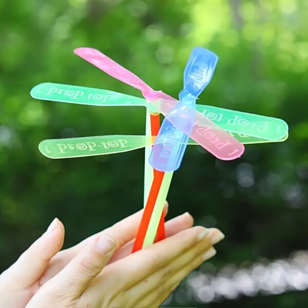 15/30/45pcs Plastic Dragonfly Flying Toys, Easy To Assemble, Bright Colors, Perfect For Parties, Portable, And Educational Game Toys - For Gatherings And Outdoor Play, As Halloween, Chrismas Gift - Image 11