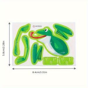 50pcs 3D Insect Puzzle Toys, Kids' Creative DIY Assembly Educational Toys Suitable for Holiday Parties, Birthday Party Gifts