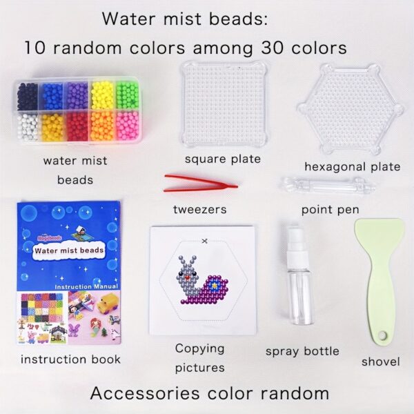 Magical Water Mist Bead Toy Set for, Creative DIY Educational Toy - Image 4