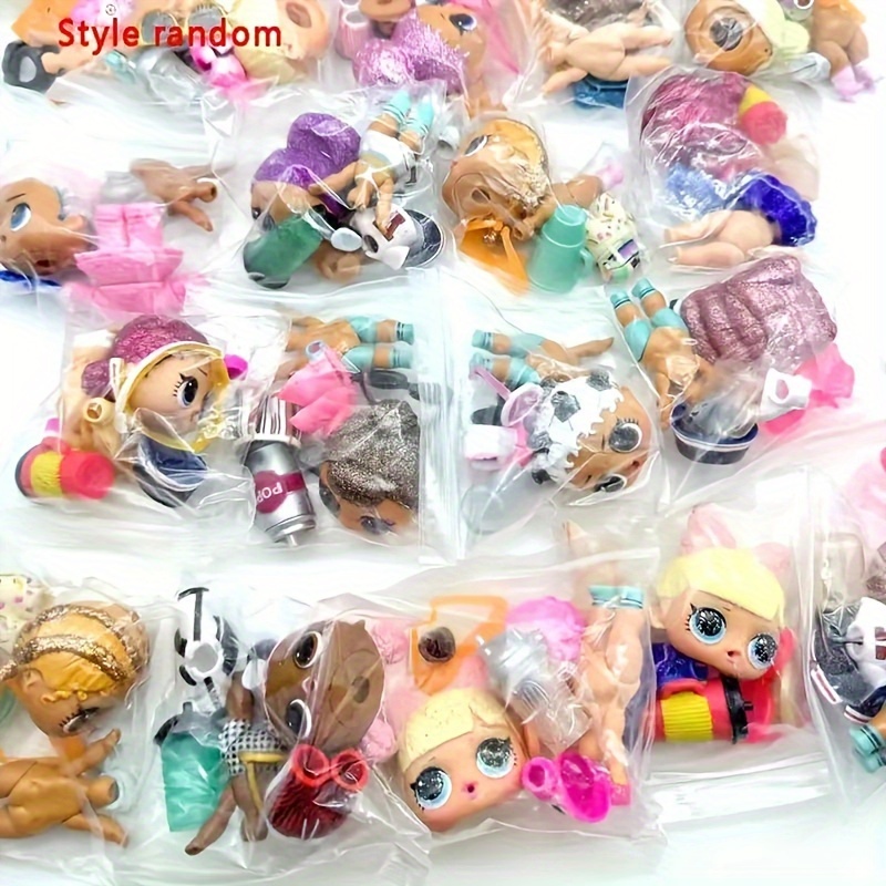 Random Style 3.15-inch Doll, Including Clothes, Shoes and Accessories, Suitable for Creative Play for Youngsters Aged 3-6 - Holiday Party Gift - Image 2