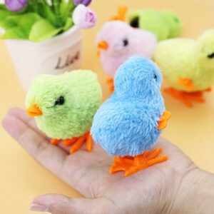 4pcs Wind-Up Interactive Plastic Chick Toys for Cats - No Batteries Needed, Safe for Kittens, Realistic Yellow & Orange Beak Design, Promotes Exercise & Mental Stimulation, All Breeds & Sizes, Cat Toy, Kitten Entertainment, Playful Design, Safe Materials