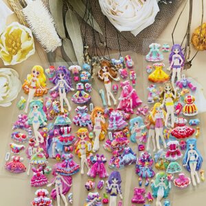 8 Sheets BEVILLE 3D Puffy Princess Dress-Up Stickers - Cute Cartoon Fashion Outfits, Vibrant Mixed Colors, Self-Adhesive for DIY Crafts, Journals, Water Bottles, Suitcases & Party Decor (Random Styles), Creative Customization | Whimsical Accessory Decor | Onetime Use Stickers, Princess Accessories