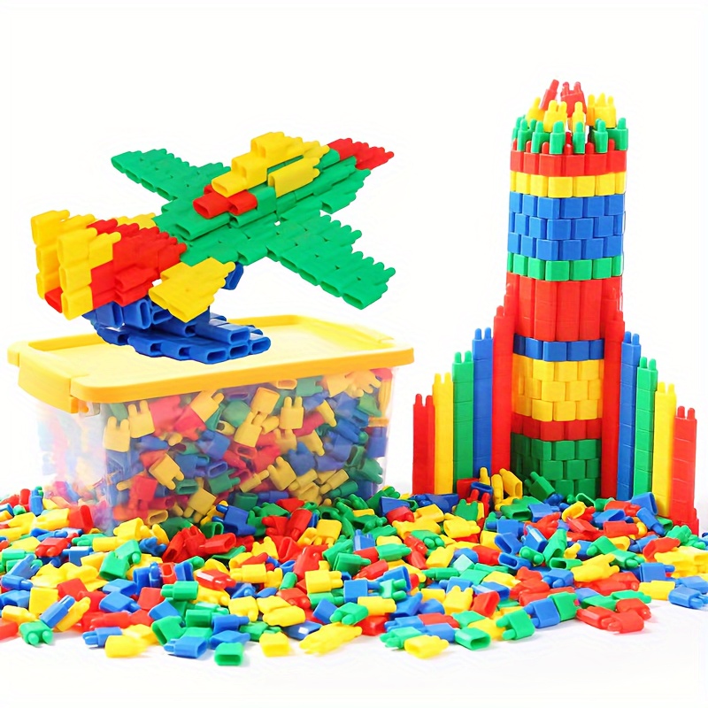 103pcs Plastic Toy Rocket Building Block Set: Bullet Building Block Assembly Model, Perfect Gift for Halloween, Christmas, And Any Holiday - Image 4