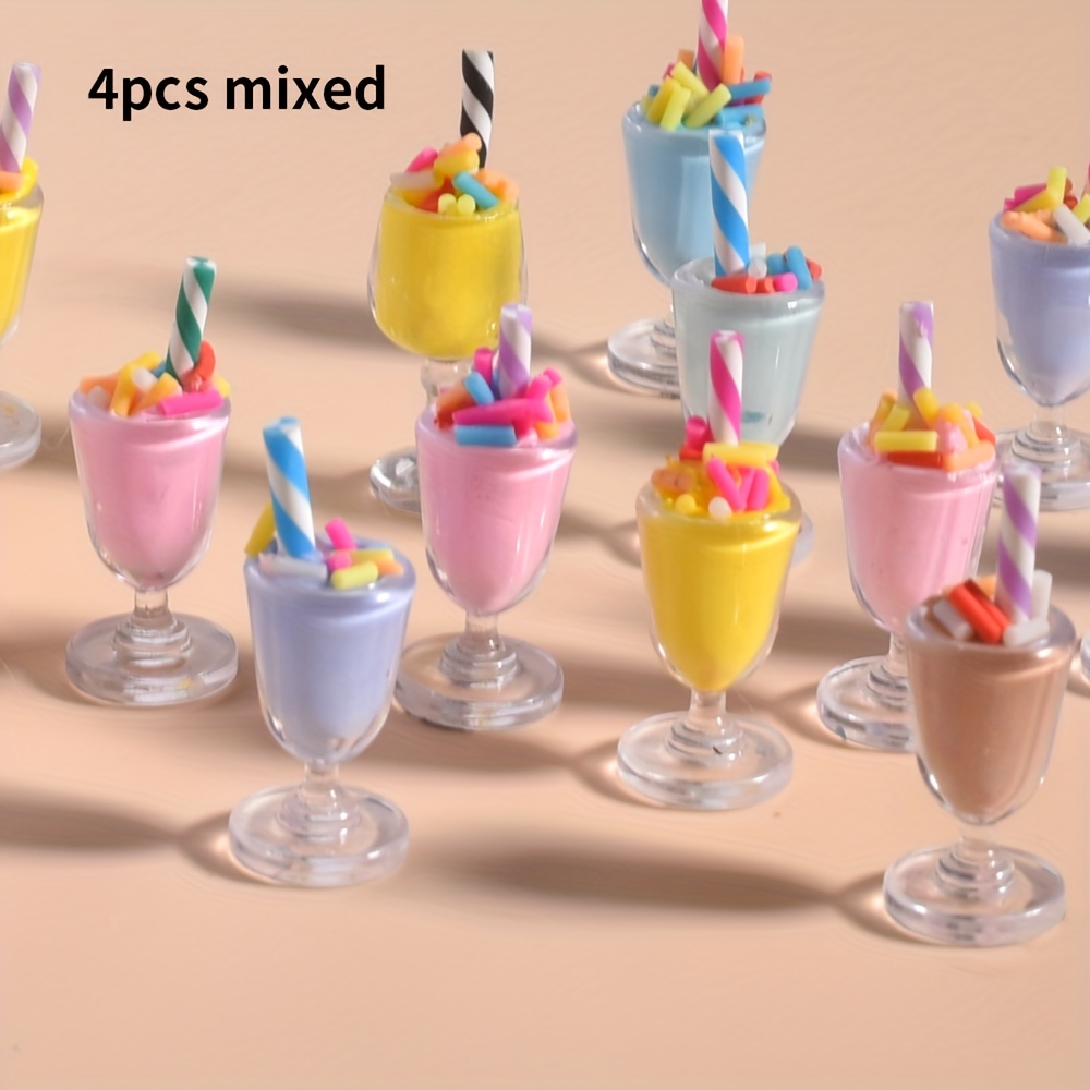 Mini Faux Ice Cream Set – 4pcs