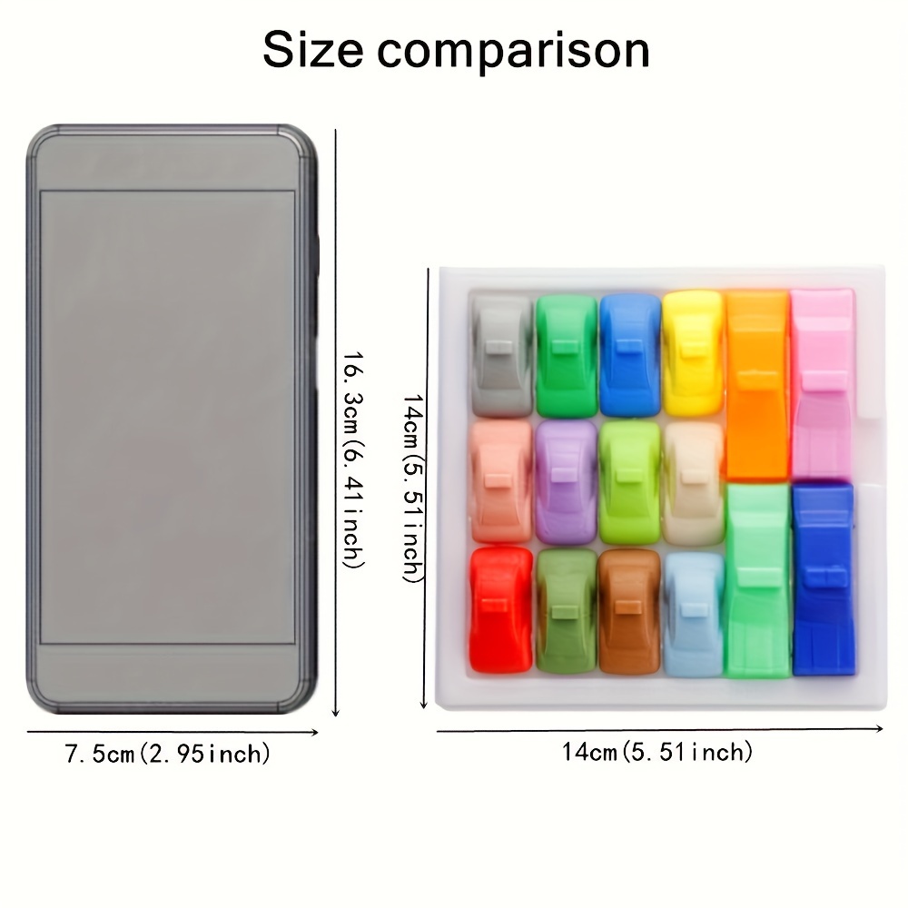 IQ-Boosting Car Parking Lot: Educational Toys for Primary School Kids to Race and Move Cars Out of the Garage! - Image 5