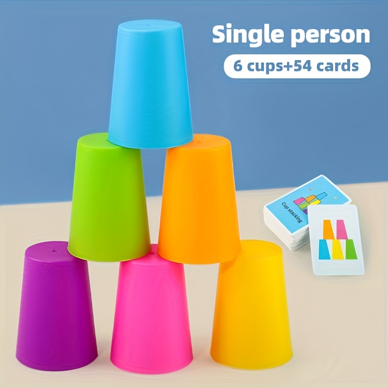 STACKED CUPMulti-laver stackingexercise concentrationMultiple layers can exercise hand-eyecoordination;children can grab, hold, coverbuild, and distinguish colors