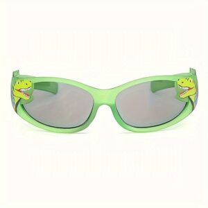 1pc boy cartoon cool fashion dinosaur fashion glasses, casual fashion glasses