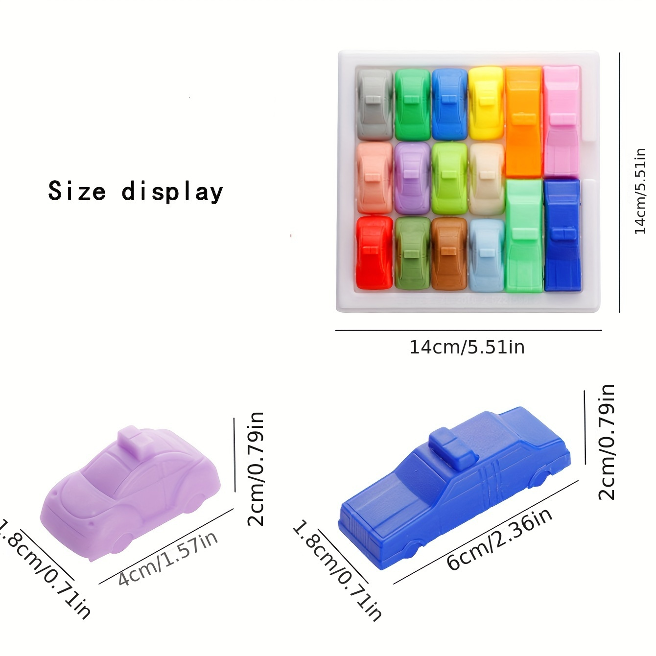 IQ-Boosting Car Parking Lot: Educational Toys for Primary School Kids to Race and Move Cars Out of the Garage! - Image 3