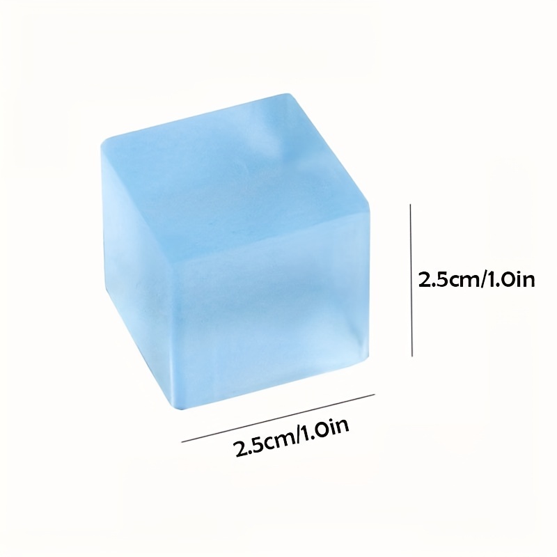 5pcs Ice Cube Squishy Stress Balls - Soft Jelly Toys for Anxiety Relief, Perfect for Youngsters & Adults with ADHD & Autism - Image 5