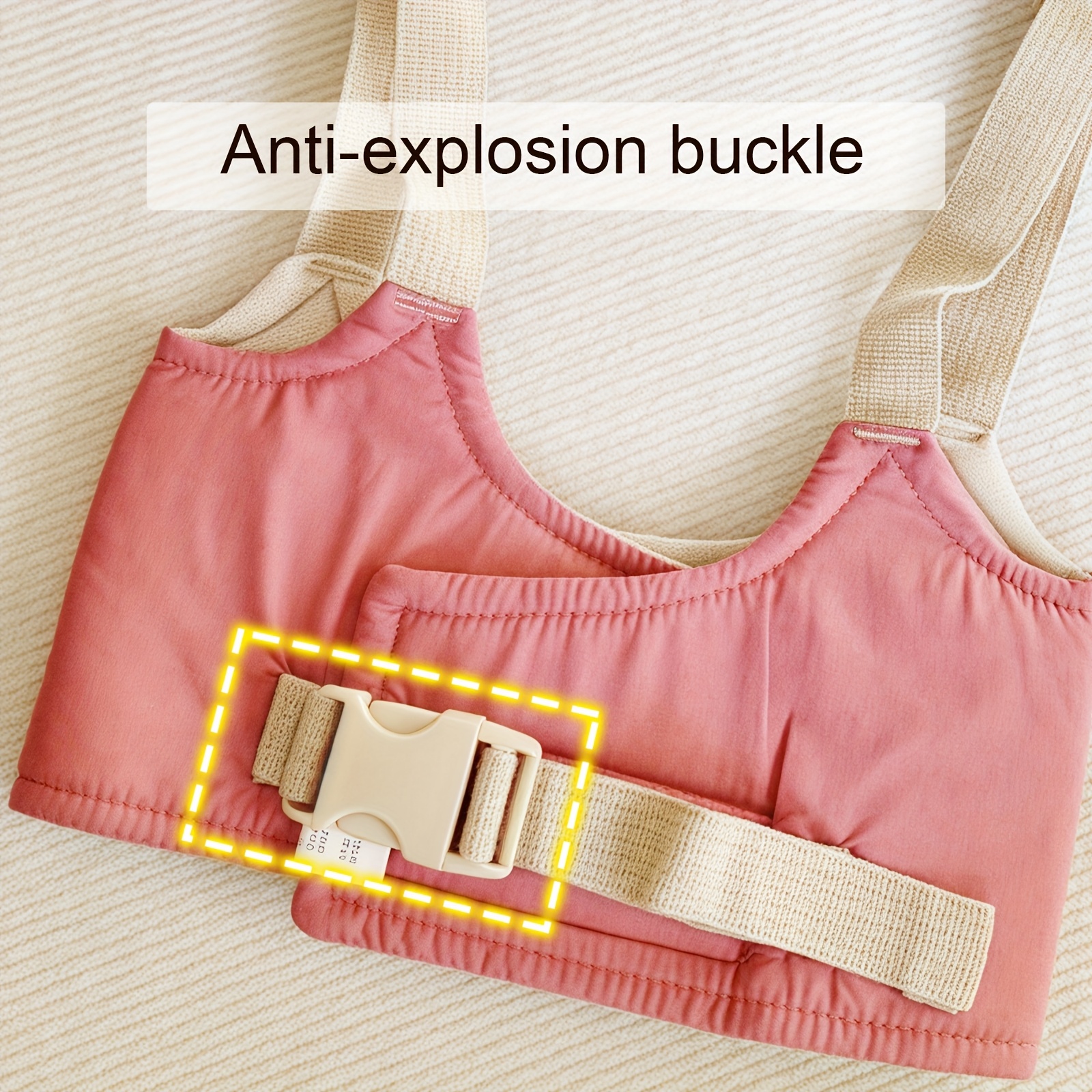 1pc Handheld Early Walking Aid with Anti-Slip Traction Straps - Durable Polyester Harness for Infants, Teething, and Toddlers - Reduces Falls & Improves Coordination - Ideal Baby Learning Tool, Toddler Walking Aid, Secure Fitting Straps, Sturdy Construction - Image 2