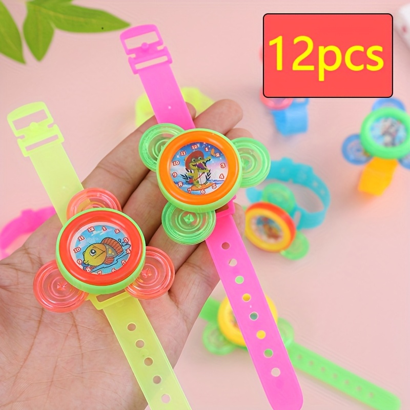 12pcs Colorful Educational Maze Spinning Tops in Transforming Colors - Fun Plastic Gyroscopes for Youngsters, Teens Parties, Classroom Rewards & Birthday Gifts, Classroom Rewards|Festive Playset|Durable Plastic - Image 6