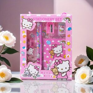 6pcs Sanrio Hello Kitty Stationery Gift Set