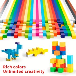 Magical Magnetic Building Blocks: 75pcs, DIY Learning Toy for Kids with 15 Colors, 2cm Single Piece, Perfect Birthday Gift for Boys and Girls Aged 3+, Enhances Creativity and Imagination, Ideal Holiday Present