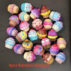 Mini Squishy Cupcake Toys PU Squishies Toys Easter Party Favors Gifts Games Prizes Squeeze Toys Cheap Ice Cream Cake Toys Home Decoration
