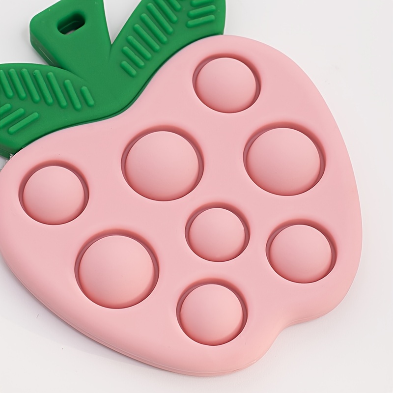 Adorable Apple-Shaped Squeeze Toy for Babies - Silicone Press & Count Fun Travel Accessory, Perfect Gift for Boys & Girls, Ideal for Christmas, Halloween, Thanksgiving, Travel Toy | Playful Design | Durable Toy, Baby Toy - Image 9