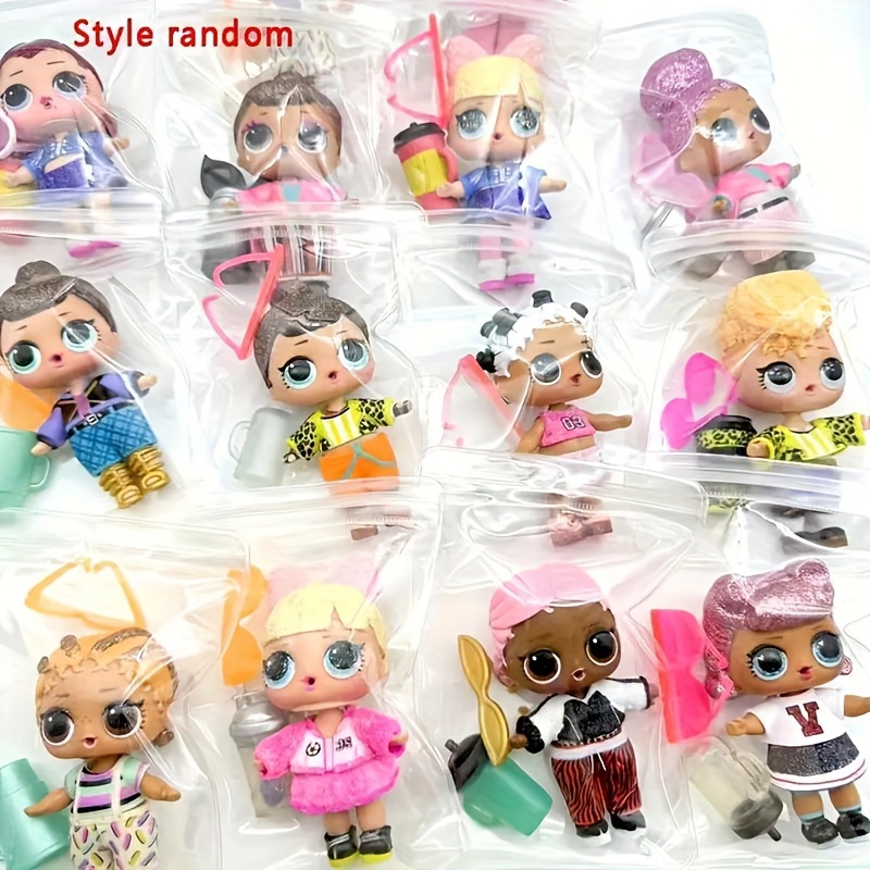 Random Style 3.15-inch Doll, Including Clothes, Shoes and Accessories, Suitable for Creative Play for Youngsters Aged 3-6 - Holiday Party Gift - Image 8