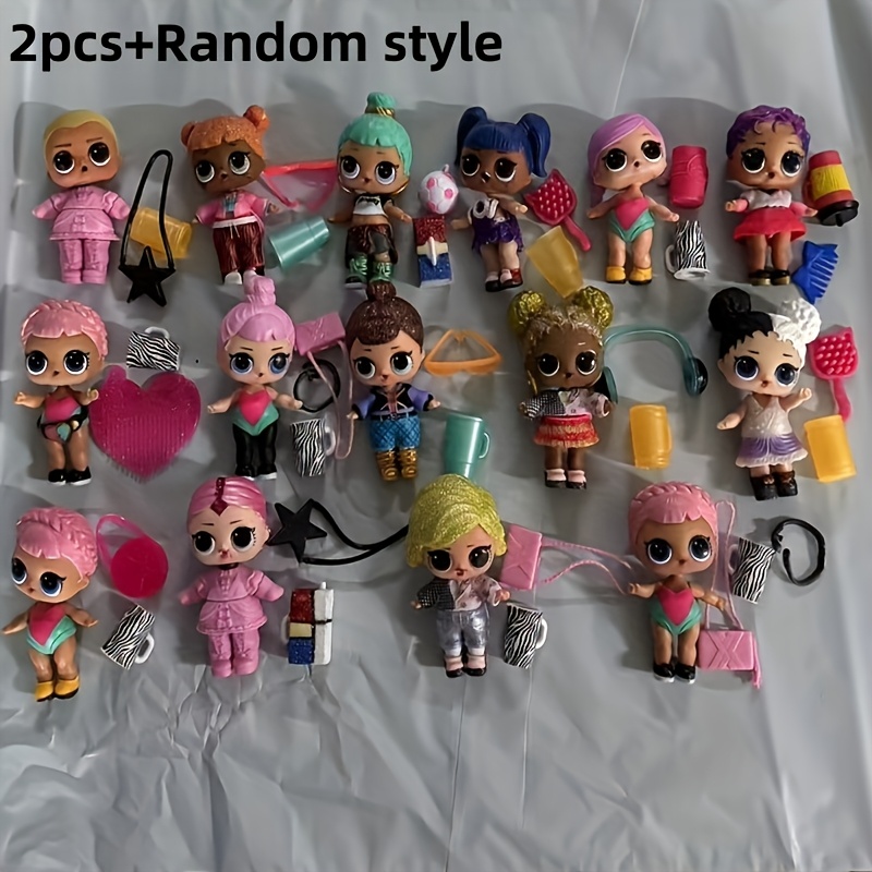 Random Style 3.15-inch Doll, Including Clothes, Shoes and Accessories, Suitable for Creative Play for Youngsters Aged 3-6 - Holiday Party Gift - Image 9