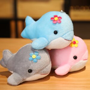 Random One of the Ocean Animal Small Dolphin Plush Toys for Pets